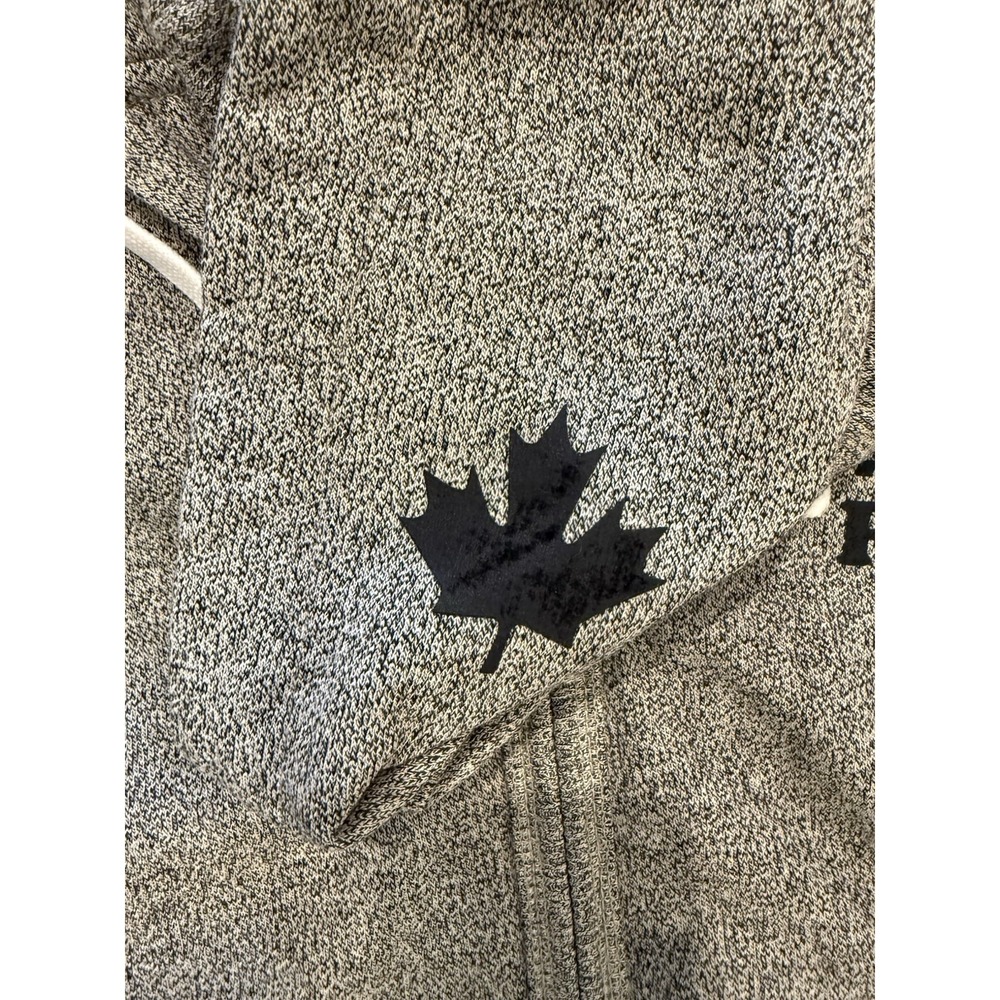 Roots Canada Tracksuit Sweatsuit Zip Hoodie Joggers Grey Men's Large 2 Piece Set - Picture 4 of 8